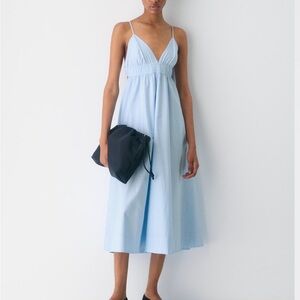 Babaton Encourage Poplin Dress in Skyline Blue 🩵